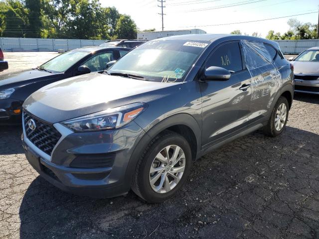 KM8J2CA40KU915164 - 2019 HYUNDAI TUCSON SE GRAY photo 2