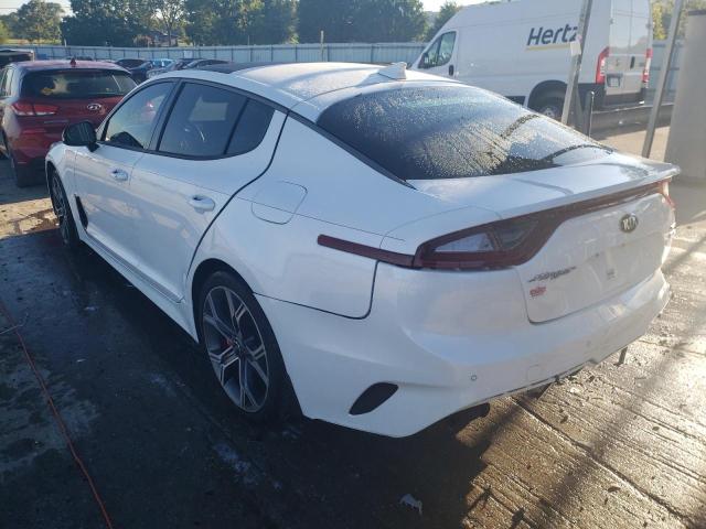 KNAE55LCXJ6029964 - 2018 KIA STINGER GT WHITE photo 3