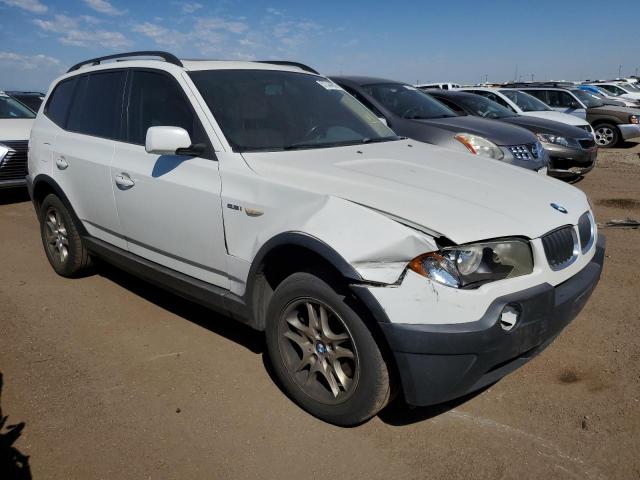 WBXPA73474WC40951 - 2004 BMW X3 2.5I WHITE photo 1