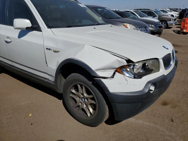 WBXPA73474WC40951 - 2004 BMW X3 2.5I WHITE photo 9