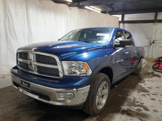 1D7RV1CT3BS539634 - 2011 DODGE 1500 QUAD BLUE photo 2