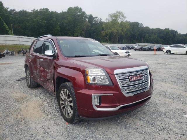 2GKFLRE32G6242853 - 2016 GMC TERRAIN DE BURGUNDY photo 1