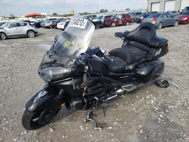 JH2SC68V1EK000479 - 2014 HONDA GL1800 G BLACK photo 2