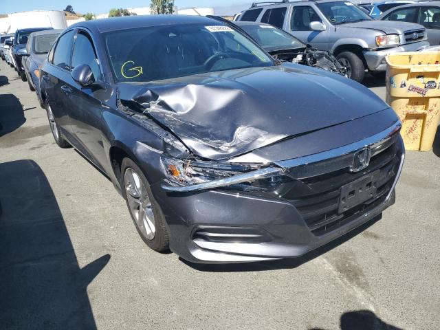 1HGCV1F18LA099252 - 2020 HONDA ACCORD LX GRAY photo 1