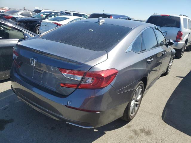 1HGCV1F18LA099252 - 2020 HONDA ACCORD LX GRAY photo 4