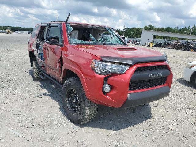 JTEBU5JR6K5631408 - 2019 TOYOTA 4 RUNNER RED photo 1