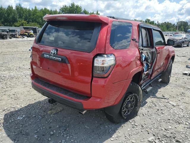 JTEBU5JR6K5631408 - 2019 TOYOTA 4 RUNNER RED photo 4