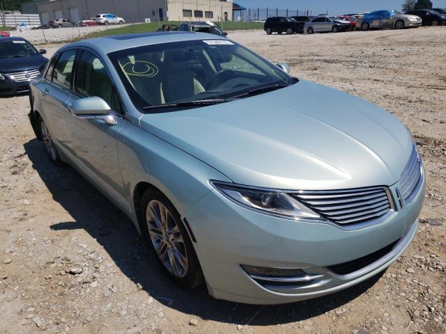 3LN6L2LU3DR813619 - 2013 LINCOLN MKZ HYBRID SILVER photo 1