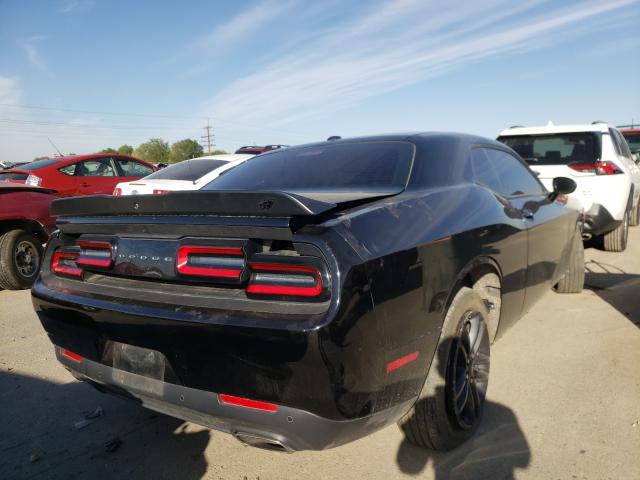 2C3CDZKG2KH604118 - 2019 DODGE CHALLENGER BLACK photo 4