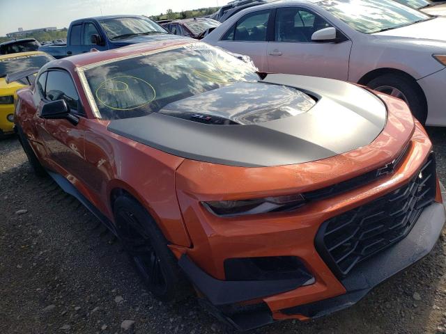 1G1FJ1R66N0103928 - 2022 CHEVROLET CAMARO ZL1 橙色 照片 1