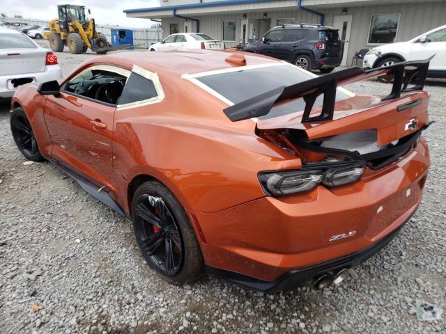 1G1FJ1R66N0103928 - 2022 CHEVROLET CAMARO ZL1 橙色 照片 3