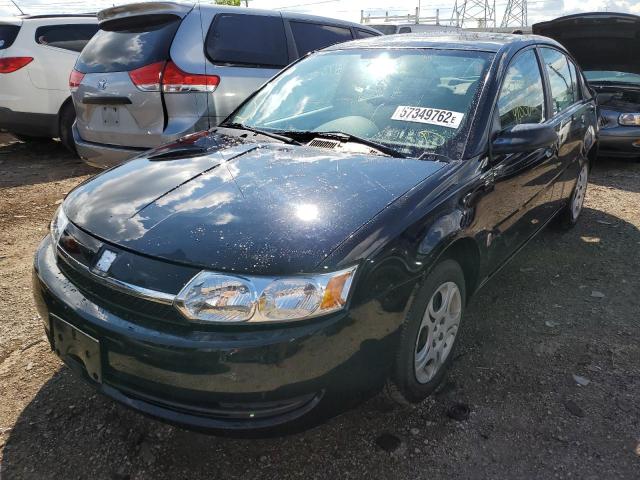 1G8AJ52F94Z185421 - 2004 SATURN ION LEVEL BLACK photo 2