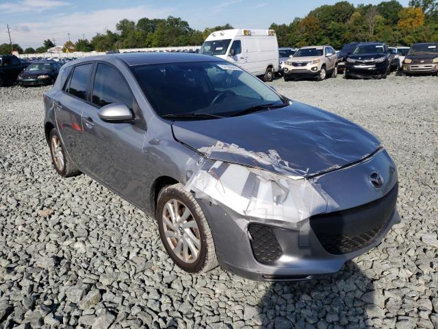 JM1BL1L78D1751068 - 2013 MAZDA 3 I SILVER photo 1