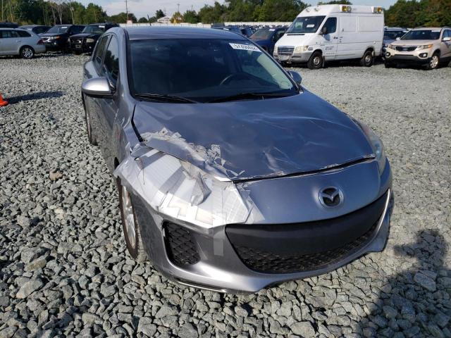 JM1BL1L78D1751068 - 2013 MAZDA 3 I SILVER photo 9