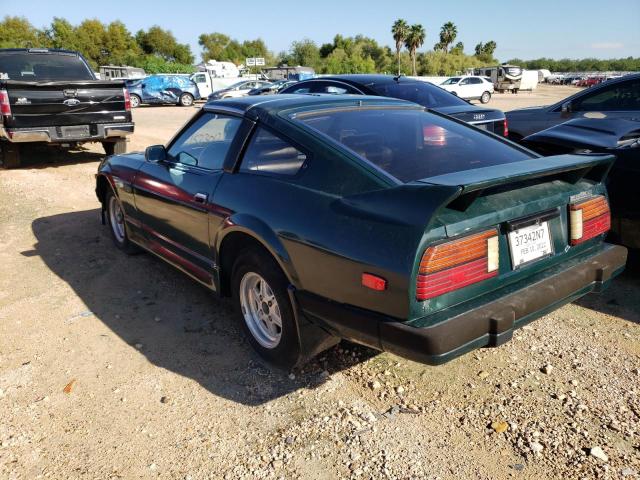 JN1HZ04S1DX556418 - 1983 DATSUN 280ZX GREEN photo 3