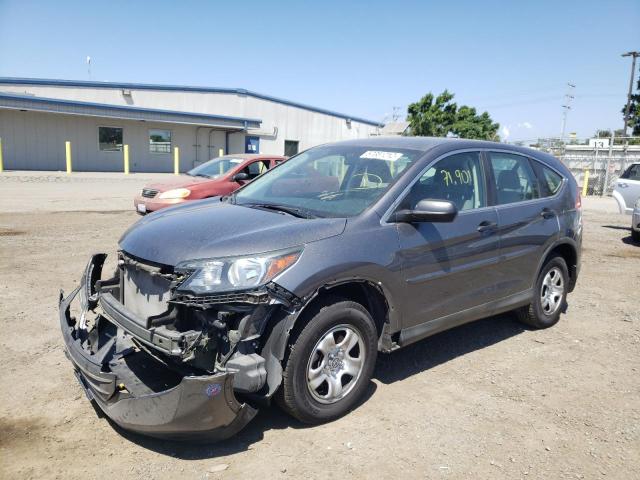 3CZRM3H35DG704914 - 2013 HONDA CR-V LX SILVER photo 2