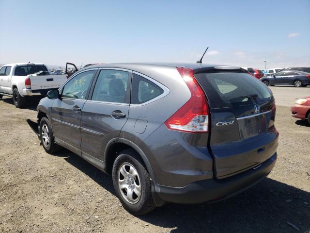 3CZRM3H35DG704914 - 2013 HONDA CR-V LX SILVER photo 3