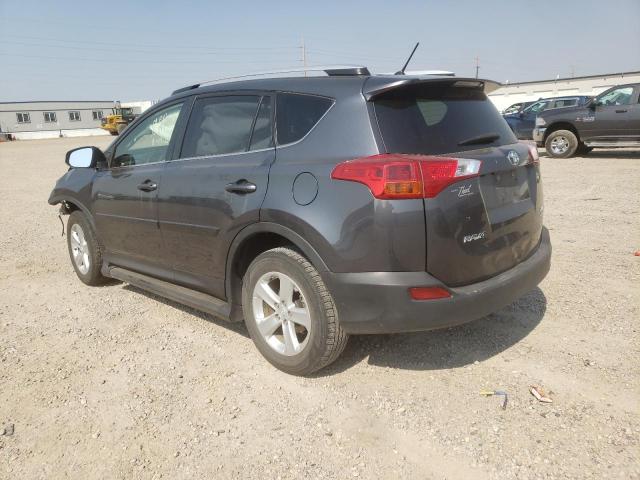 JTMRFREV7DD045840 - 2013 TOYOTA RAV 4 GRAY photo 3