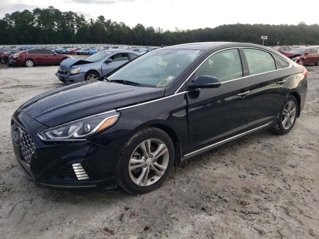 5NPE34AF9JH678015 - 2018 HYUNDAI SONATA SPO BLACK photo 2