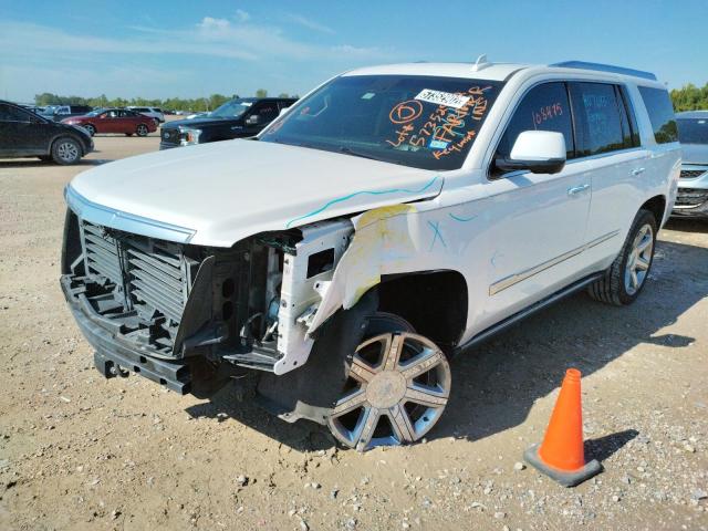 1GYS3CKJ0JR133596 - 2018 CADILLAC ESCALADE P WHITE photo 2