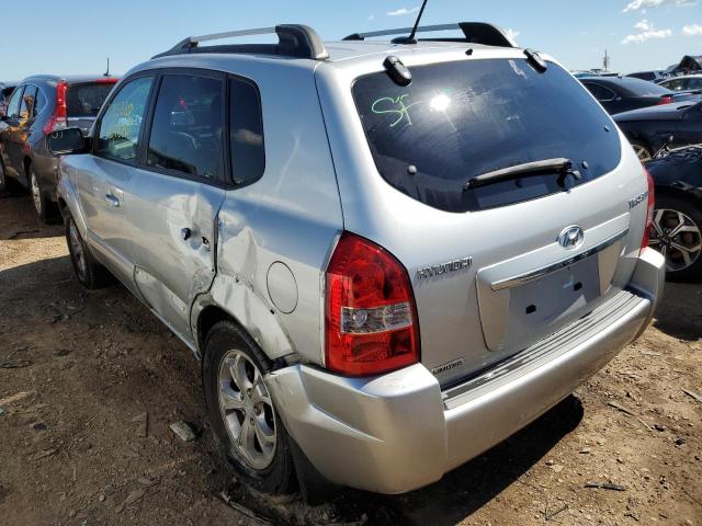 KM8JN12B29U987955 - 2009 HYUNDAI TUCSON SE SILVER photo 3