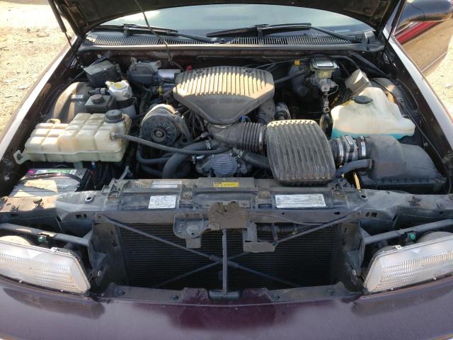 1G1BL52WXTR153735 - 1996 CHEVROLET CAPRICE CL 栗色 照片 7