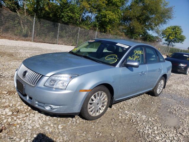 1MEHM40W19G625948 - 2009 MERCURY SABLE BLUE photo 2