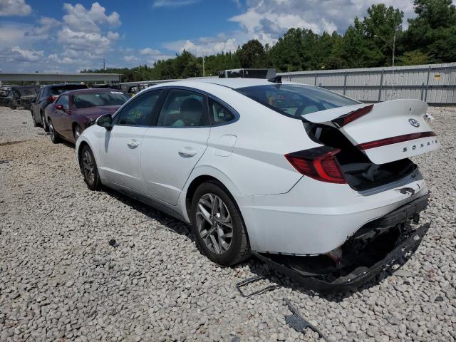 5NPEL4JA2LH036162 - 2020 HYUNDAI SONATA SEL WHITE photo 3