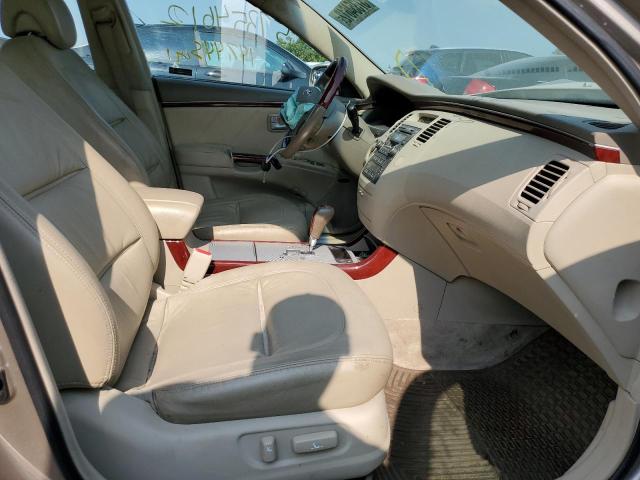 KMHFC46F17A139560 - 2007 HYUNDAI AZERA SE TAN photo 5