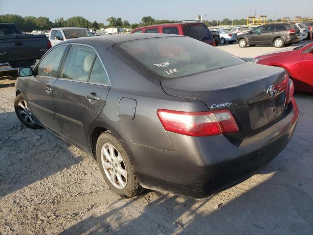 4T1BE46K37U618003 - 2007 TOYOTA CAMRY CE GRAY photo 3