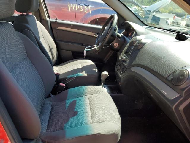 KL1TD566X8B209313 - 2008 CHEVROLET AVEO BASE RED photo 5