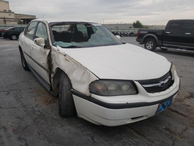 2G1WF52EX39138307 - 2003 CHEVROLET IMPALA WHITE photo 1