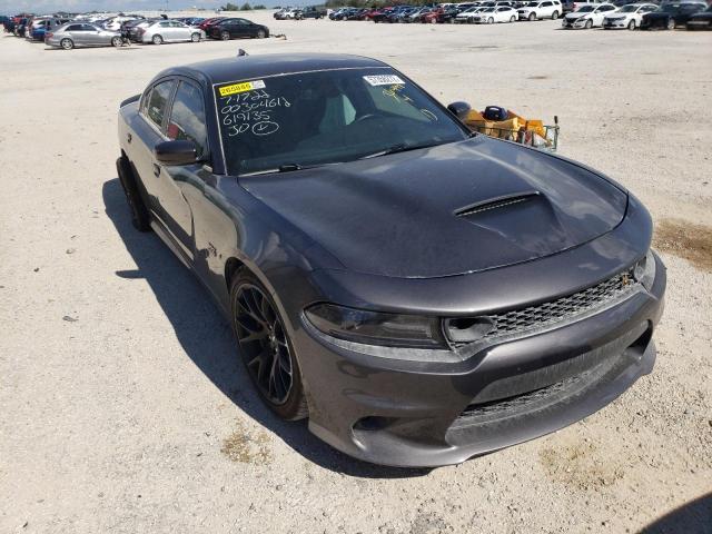 2C3CDXGJXKH619135 - 2019 DODGE CHARGER SC GRAY photo 1