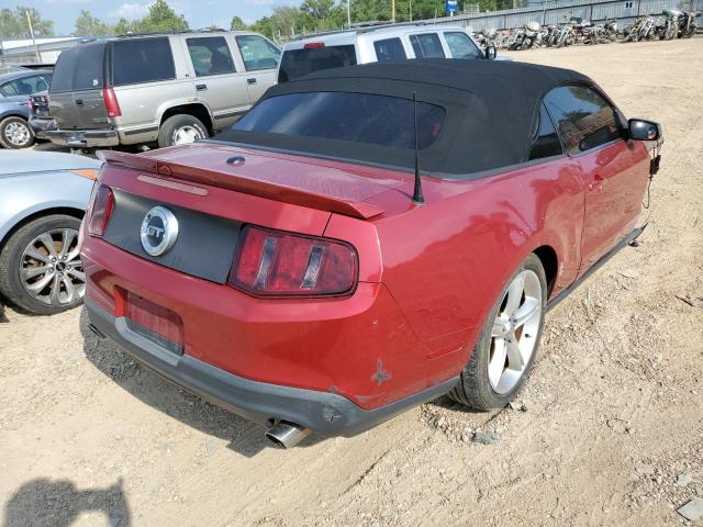 1ZVBP8FH5A5101326 - 2010 FORD MUSTANG GT MAROON photo 4
