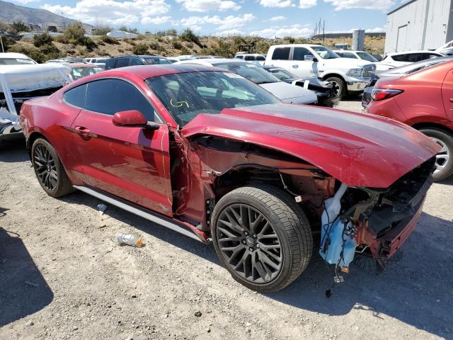 1FA6P8CF7H5340741 - 2017 FORD MUSTANG GT MAROON photo 1