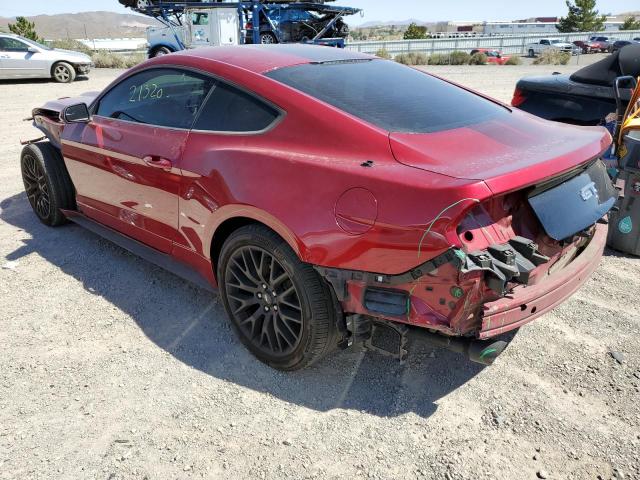 1FA6P8CF7H5340741 - 2017 FORD MUSTANG GT MAROON photo 3