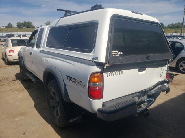 5TEWN72N22Z141930 - 2002 TOYOTA TACOMA XTR WHITE photo 3