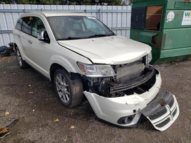 3C4PDDEGXDT724884 - 2013 DODGE JOURNEY R/ WHITE photo 1