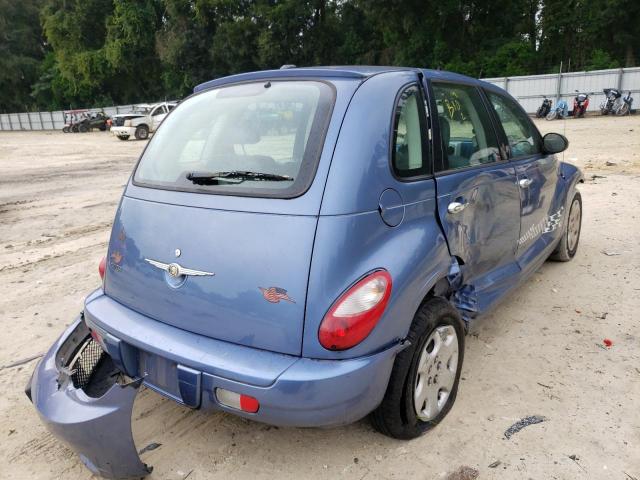 3A4FY48B97T630784 - 2007 CHRYSLER PT CRUISER BLUE photo 4