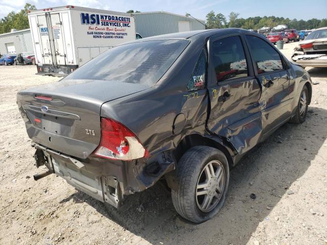 1FAFP38Z54W121187 - 2004 FORD FOCUS ZTS GRAY photo 4