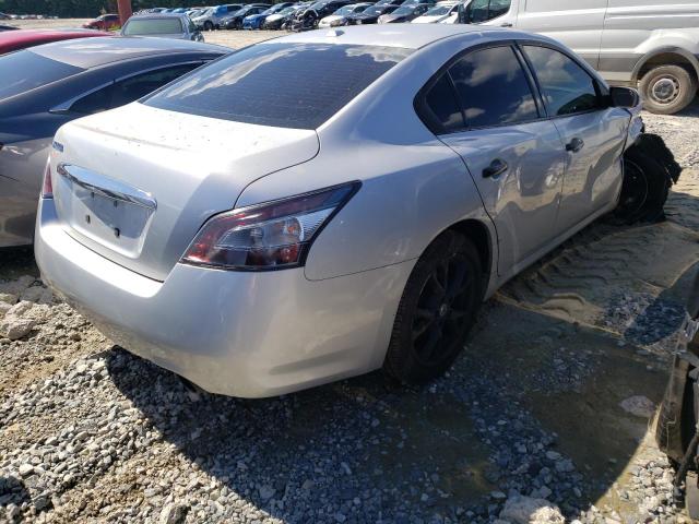 1N4AA5APXEC433783 - 2014 NISSAN MAXIMA SILVER photo 4