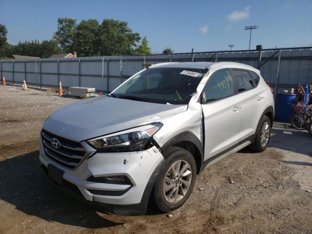 KM8J33A43JU770164 - 2018 HYUNDAI TUCSON SEL SILVER photo 2