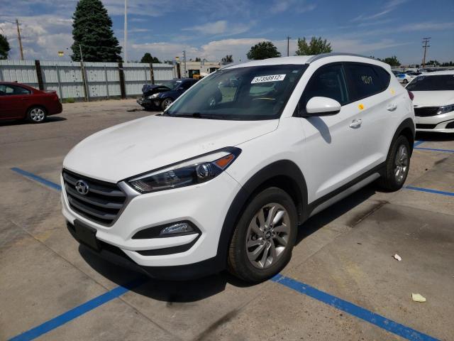 KM8J3CA45JU614501 - 2018 HYUNDAI TUCSON SEL WHITE photo 2