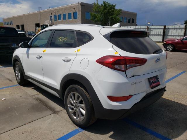 KM8J3CA45JU614501 - 2018 HYUNDAI TUCSON SEL WHITE photo 3