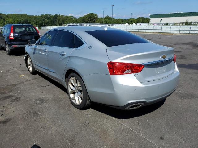 2G1145S36G9147445 - 2016 CHEVROLET IMPALA LTZ SILVER photo 3