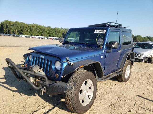 1J4AA2D13AL223675 - 2010 JEEP WRANGLER S BLUE photo 2
