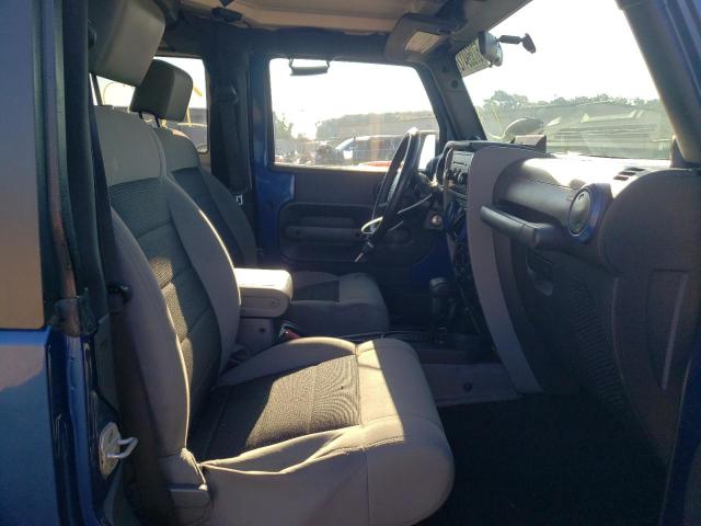 1J4AA2D13AL223675 - 2010 JEEP WRANGLER S BLUE photo 5