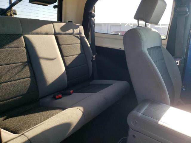 1J4AA2D13AL223675 - 2010 JEEP WRANGLER S BLUE photo 6