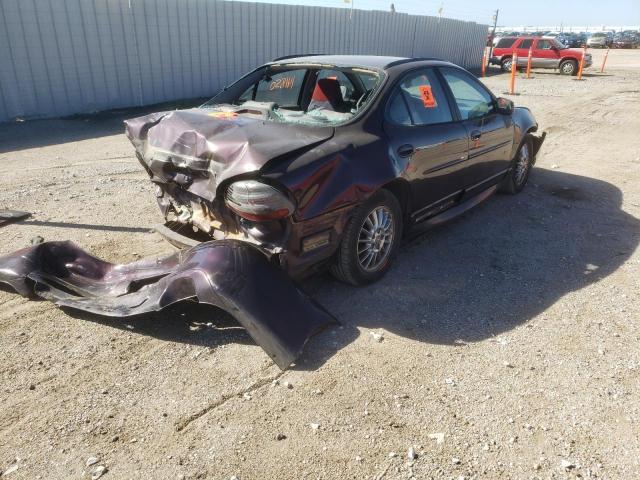 1G2WP52K52F194840 - 2002 PONTIAC GRAND PRIX MAROON photo 4