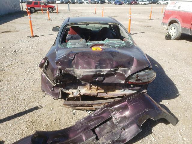 1G2WP52K52F194840 - 2002 PONTIAC GRAND PRIX MAROON photo 9